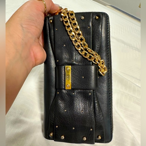 Chloe black leather clutch/Wallet! ✨👜